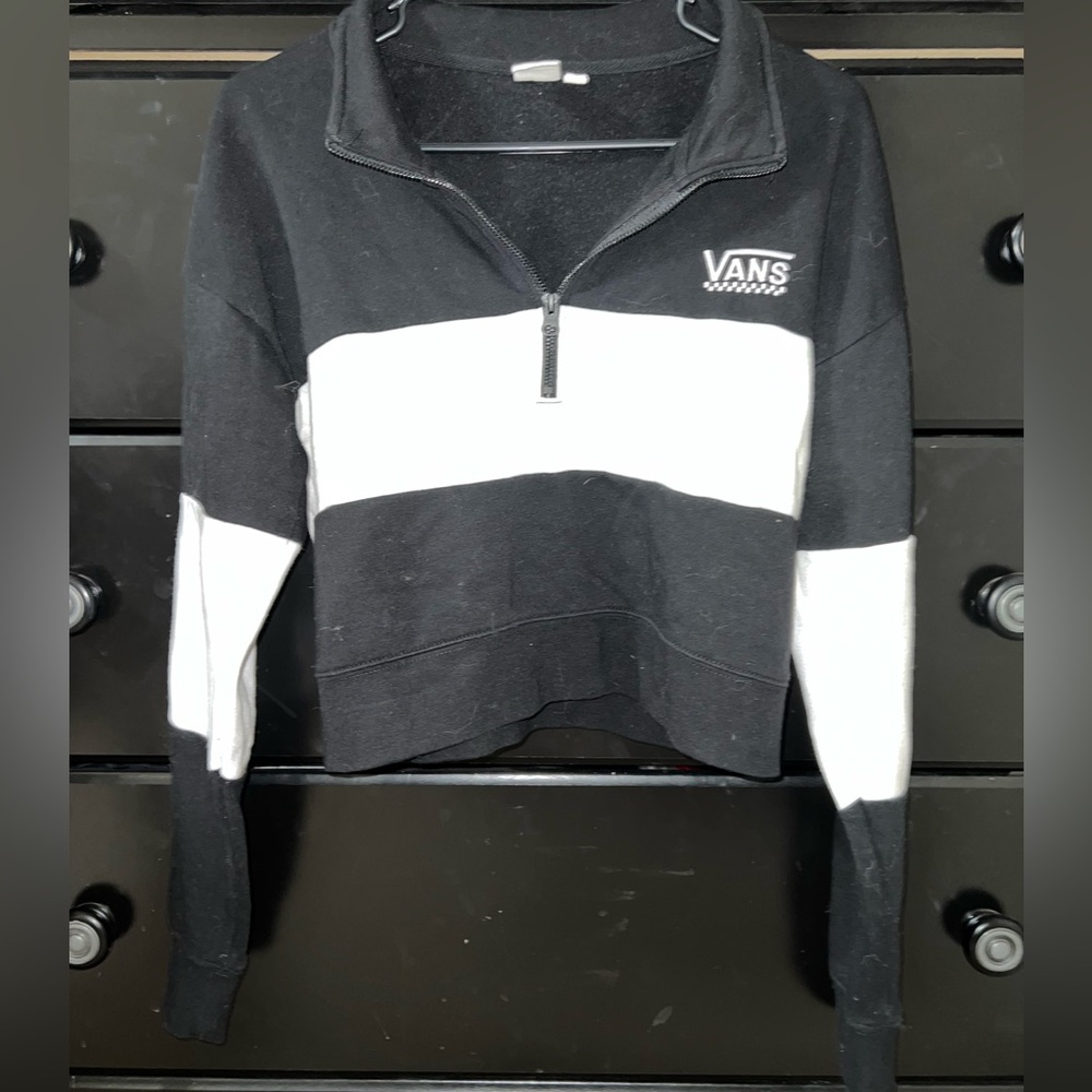 Vans quarter zip up jacket